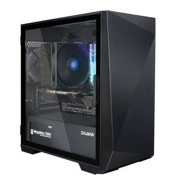 Zalman Корпус Z1 Iceberg, без БЖ, 2xUSB3.0, 1xUSB2.0, 3x120mm Black fans, TG Side Panel, mATX, Black Z1ICEBERG фото