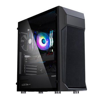 Zalman Корпус Z1 Plus, без БЖ, 2xUSB3.0, 1xUSB2.0, 3x120mm Black fans, TG Side Panel, ATX, Black Z1PLUS фото