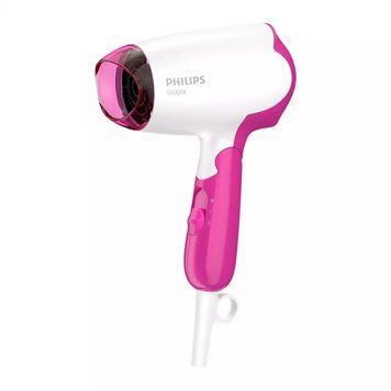 Philips Фен Essential Care дорожній, 1400Вт, 2 режими, рожевий BHD003/00 фото