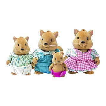 Li`l Woodzeez Набор фигурок - Семья Белок 6008Z фото