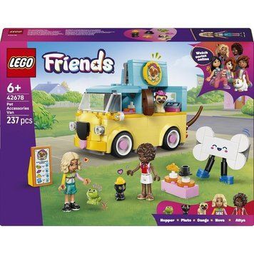 LEGO Конструктор LEGO Friends Фургон з аксесуарами для улюбленців 42678 фото