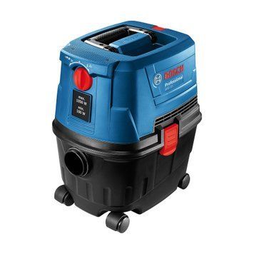Bosch Пылесос профессиональный GAS 15 PS, 1100Вт, 220мБар, контейнер 15л, 8кг 0.601.9E5.100 фото
