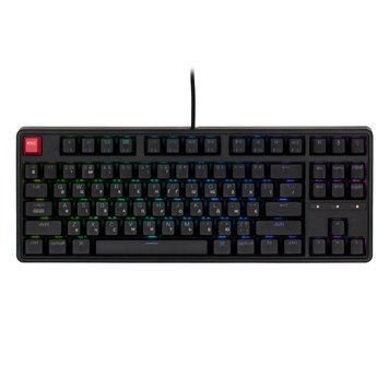 Keychron Клавіатура механічна C3 Pro V2 87Key, K pro Red, USB-A, QMK, Hot-swap, 8K, EN/UKR, RGB, чорний C3PX-H1-UA фото
