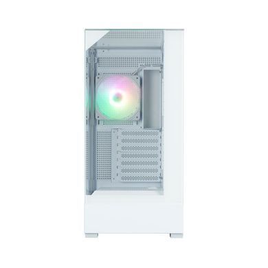 Zalman PC case P40 Prism без БЖ, 2xUSB3.0, 1xUSBType-C, 1x120мм ARGB, VGA 420мм, LCS ready, TG 3x Panels, ATX, білий P40PRISMWHITE фото