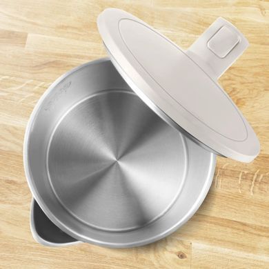 Tefal Електрочайник Thermo Protect, 1.5л, пластик, нержавіюча сталь, бежевий KO140BE0 фото