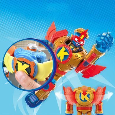 Игровой набор SUPERTHINGS &ndash; СУПЕРБОТ ГОЛДЕН АРМОР (робот, казум-кид, фигурка) PSTSP116IN90 фото