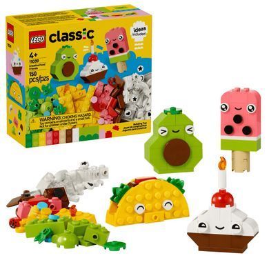 LEGO Конструктор LEGO Classic Творчі друзі з їжею 11039 фото