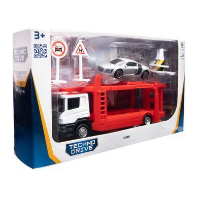 Ігровий набір &ndash; АВТОПЕРЕВІЗНИК SCANIA (автоперевізник, машина, аксес.) 250430U фото