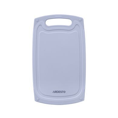 ARDESTO Дошка кухонна Gemini, 40х24.5х0.9см, пластик, сірий AR1440GR фото