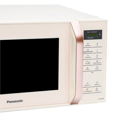 Panasonic Мікрохвильова піч, 20л, 800Вт, дисплей, графіт NN-ST35MKZPE фото