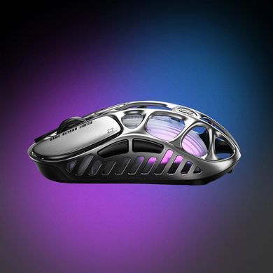 GravaStar Мышь Mercury X Pro, 8K, BT/WL/USB-A, RGB, серый GSXPRO_GRY фото