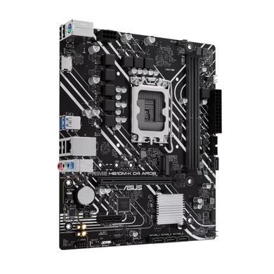 ASUS Материнcька плата PRIME H610M-K D4 ARGB s1700 H610 2xDDR4 M.2 HDMI D-Sub mATX ARGB 90MB1HN0-M0EAY0 фото
