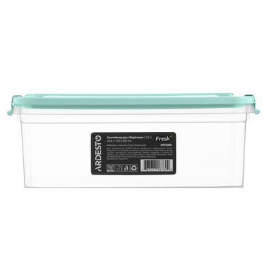 ARDESTO Контейнер для зберігання харчових продуктів ARDESTO Fresh 2.8л, пластик, прямокутна, блакитний AR1306B фото
