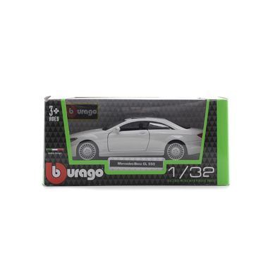 Автомодель - MERCEDES-BENZ CL-550 (белый, черный, 1:32) 18-43032 фото
