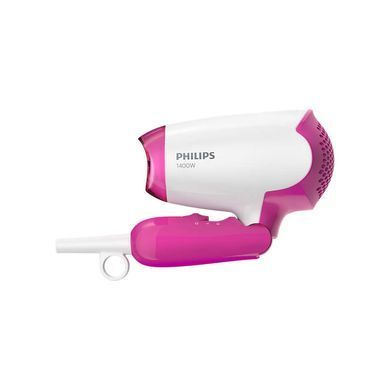 Philips Фен Essential Care дорожній, 1400Вт, 2 режими, рожевий BHD003/00 фото