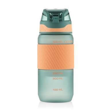 ARDESTO Пляшка для води Spring 600мл, пластик, зелений