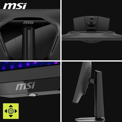MSI Монітор MSI 27" MAG 274QPF X30MV 2xHDMI, DP, Audio, miniLED, 2560x1440, 300Hz, 0.5ms, DCI-P3 97%, AdaptiveSync, Pivot, HDR1000 9S6-3CF09H-001 фото