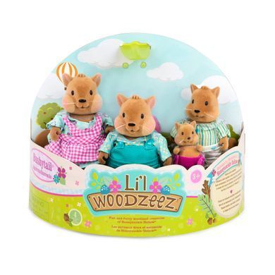 Li`l Woodzeez Набор фигурок - Семья Белок 6008Z фото
