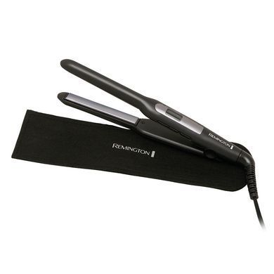 Remington Випрямляч PRO-Ceramic Extra Slim, темп.режимов-9, 150-230С, чохол, дісплей, кераміка, чорний S5515 фото