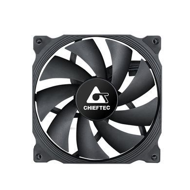Chieftec Корпусний вентилятор ZF-1425PWM, 140мм, 1200rpm, HDB, 4pin PWM, 20.1dBa, чорний ZF-1425PWM фото
