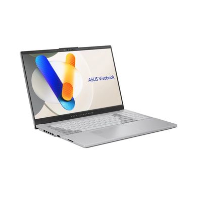 ASUS Ноутбук Vivobook Pro 15 N6506MU-MA029 15.6" 2.8K OLED, Intel Ultra 7 155H, 16GB, F1TB, NVD4050-6, NoOS, Серебристый 90NB12Z2-M00120 фото