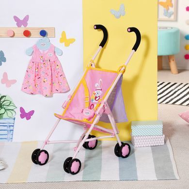 Коляска для куклы BABY BORN - ЧУДЕСНАЯ ПРОГУЛКА S2 (прогулочная, складная, с сумочкой) 828663 фото