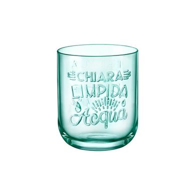 Склянка Bormioli Rocco низька Graphica, 395мл, скло, зелений 122101MTV121990 фото