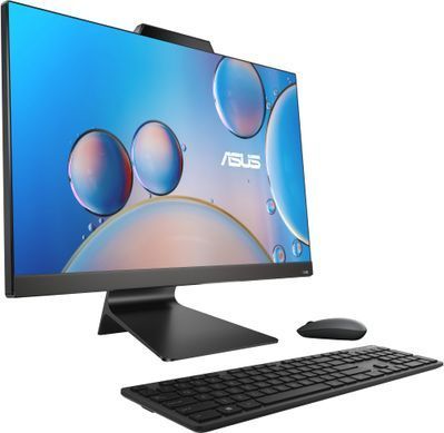 ASUS Комп'ютер персональний моноблок ASUS M3702WFAK-BPE0290 27" FHD AG, AMD R5-7520U, 8GB, F256GB, UMA, WiFi, кл+м, Без ОС, чорний 90PT03M2-M00W70 фото