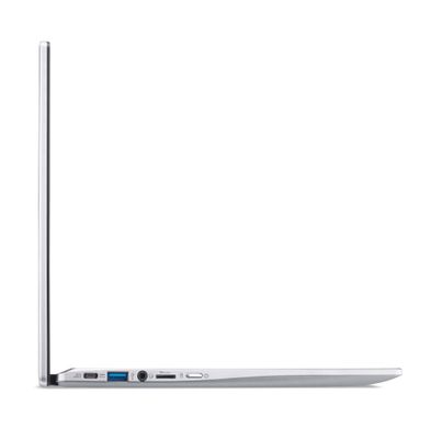 Acer Ноутбук Chromebook Spin CP314-1HN 14" FHD IPS, Intel C N4500, 8GB, F128GB, UMA, ChromeOS, сріблястий NX.AZ3EU.002 фото