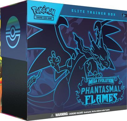 Pokemon TCG Pokemon TCG: ME02 Phantasmal Flames - Elite Trainer Box 196214124813 фото