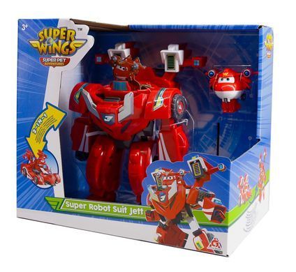 Super Wings Игровой набор Super Robot Suit Джетт (Jett) EU770351 фото