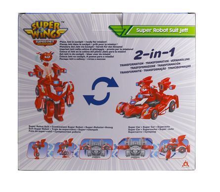Super Wings Игровой набор Super Robot Suit Джетт (Jett) EU770351 фото