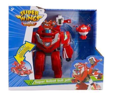 Super Wings Игровой набор Super Robot Suit Джетт (Jett) EU770351 фото