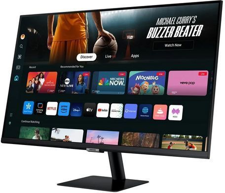 Samsung Монітор 32"S32DM702 HDMI, USB, Bluetooth, VA, 3840x2160, 4ms LS32DM702UIXUA фото