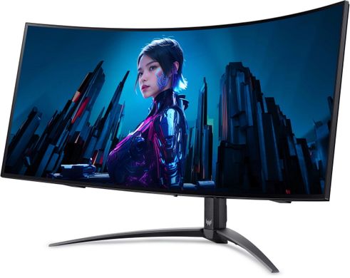 Acer Монитор 34" X34Xbmiiphuzx 2xHDMI, DP, USB-C, MM, OLED, 2560x1440, 240Hz, 1ms, CURVED UM.CXXEE.X01 фото