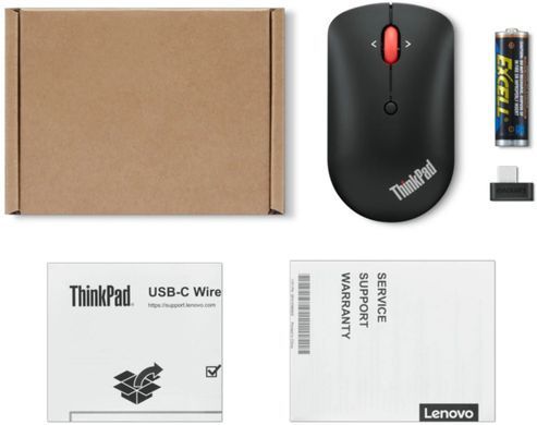 Lenovo Миша ThinkPad Compact WL Black 4Y51D20848 фото