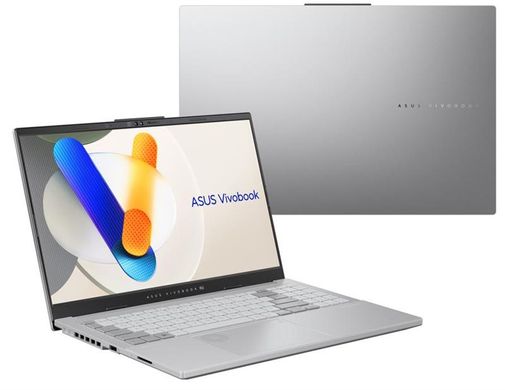 ASUS Ноутбук Vivobook Pro 15 N6506MU-MA029 15.6" 2.8K OLED, Intel Ultra 7 155H, 16GB, F1TB, NVD4050-6, NoOS, Серебристый 90NB12Z2-M00120 фото