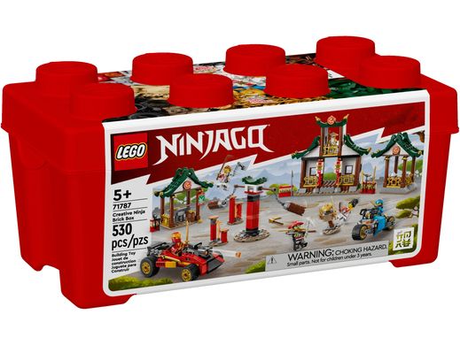 Конструктор LEGO Ninjago Ніндзя Коробка з кубиками для творчості 71787 фото