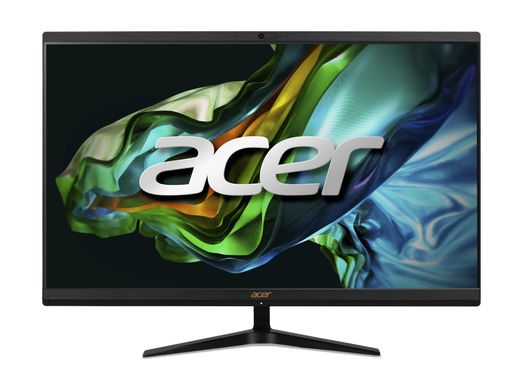 Acer Персональний комп'ютер моноблок Aspire C27-1800 27" FHD, Intel i5-1335U, 32GB, F512GB, UMA, WiFi, кл+м, без ОС, чорний DQ.BKKME.00L фото