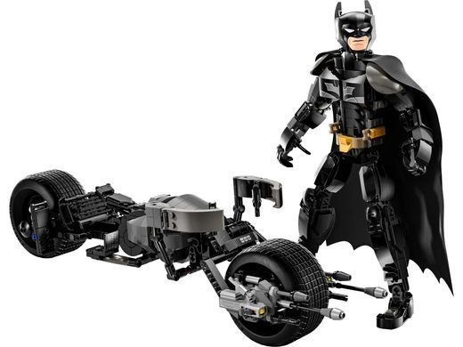 LEGO Конструктор Batman Фигурка Бэтмэна для собирания и бетцыкл 76273 фото