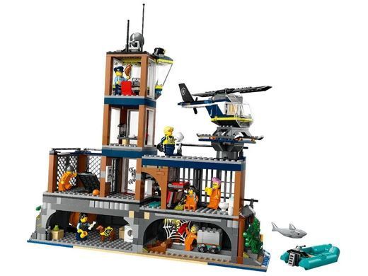 LEGO Конструктор City Полицейский остров-тюрьма 60419 фото