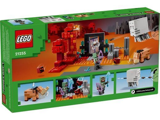 LEGO Конструктор Minecraft Засідка біля порталу в Нижній світ 21255 фото