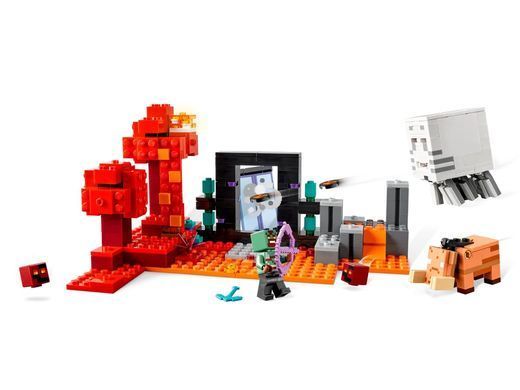 LEGO Конструктор Minecraft Засідка біля порталу в Нижній світ 21255 фото
