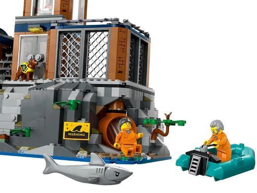 LEGO Конструктор City Полицейский остров-тюрьма 60419 фото