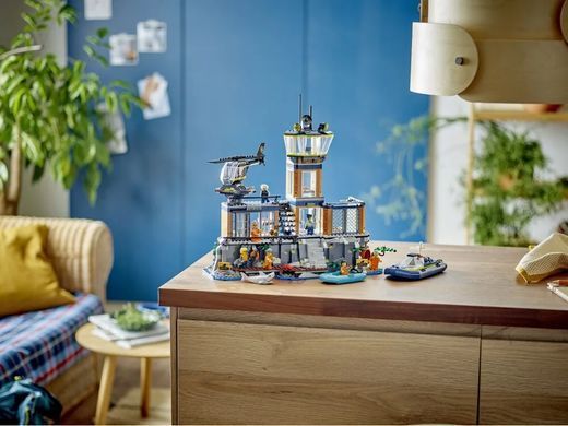 LEGO Конструктор City Полицейский остров-тюрьма 60419 фото