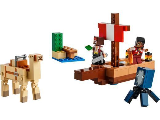 LEGO Конструктор Minecraft Подорож на піратському кораблі 21259- фото
