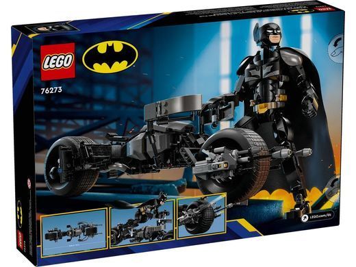 LEGO Конструктор Batman Фигурка Бэтмэна для собирания и бетцыкл 76273 фото