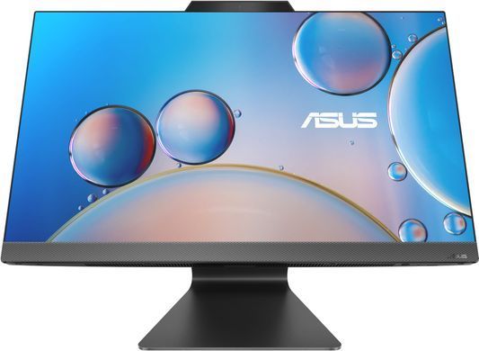 ASUS Комп'ютер персональний моноблок ASUS M3702WFAK-BPE0290 27" FHD AG, AMD R5-7520U, 8GB, F256GB, UMA, WiFi, кл+м, Без ОС, чорний 90PT03M2-M00W70 фото