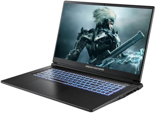Dream Machines Ноутбук Dream Machines RT5050-17 17.3FHD IPS, AMD AI 7 350, 32GB, F1TB, NVD5050-8, DOS, чорний RT5050-17UA24 фото