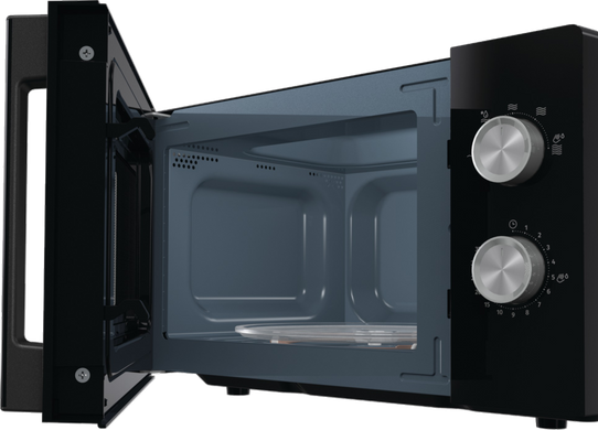 Gorenje Микроволновая печь Gorenje, 17л, мех. управл., 700Вт, черный MO17E1BH фото